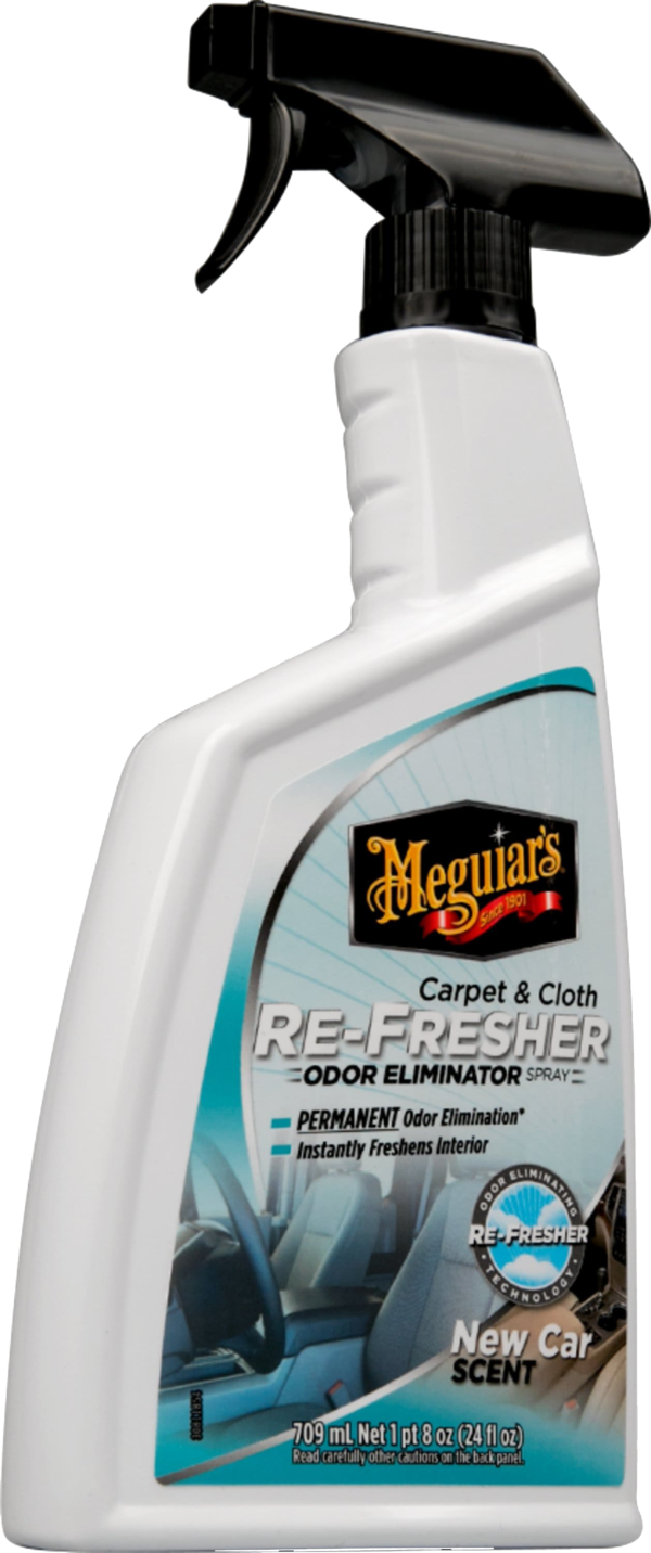 Osvježivač/uništavač neugodnih mirisa na tepisima i tkaninama u vozilima (710ml) Meguiar’s Carpet & Cloth Re-Fresher