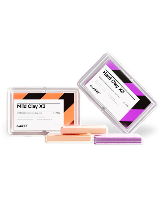 Glina komplet 3x 100 grama srednja CarPro mild clay bar set