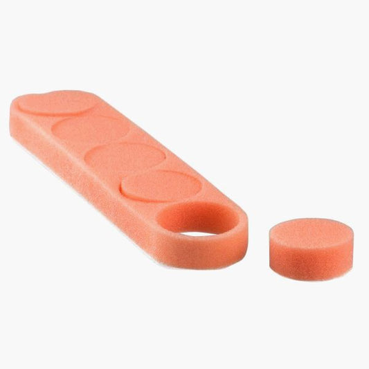 Spužva mini za poliranje srednje fina (narančasta) O27x10mm
